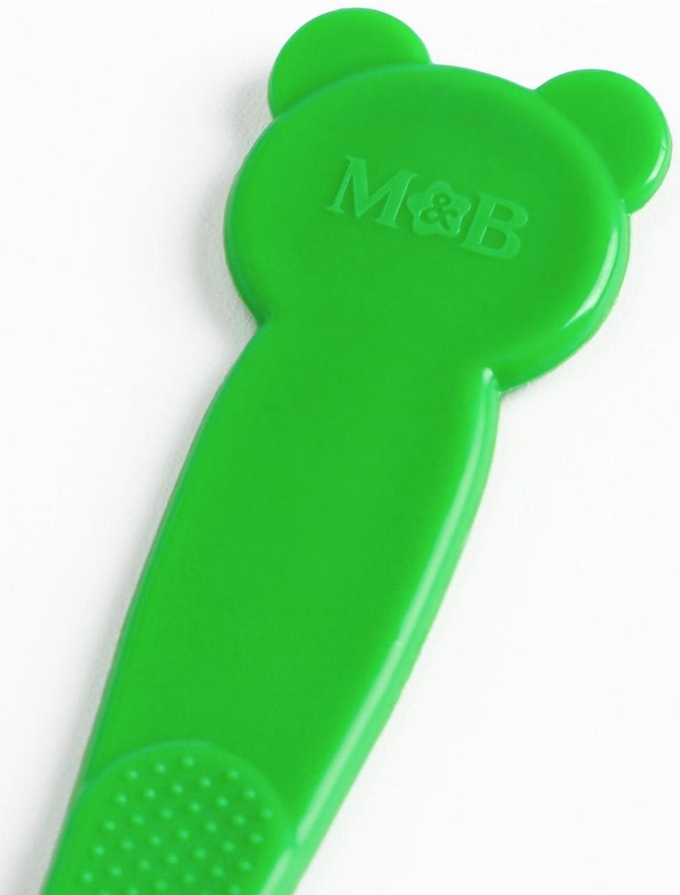 Набор детской посуды «Медвежонок», тарелка на присоске 250мл, вилка, ложка