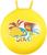 Мяч-прыгун с рожками «Дино» 65 см, 520 г, цвет жёлтый