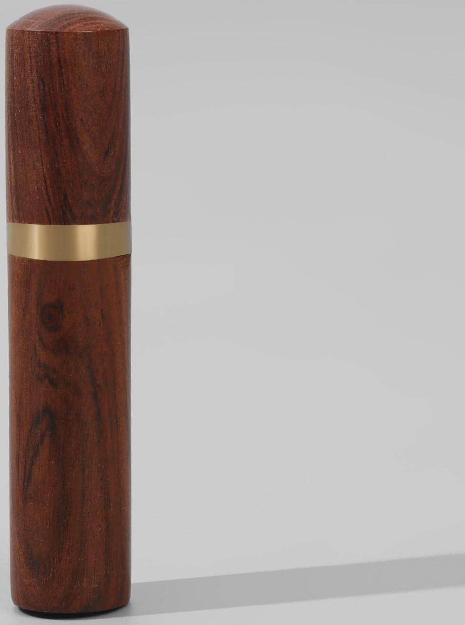 Игольница-туба, 8,5 × 1,7 × 1,7 см, цвет коричневый