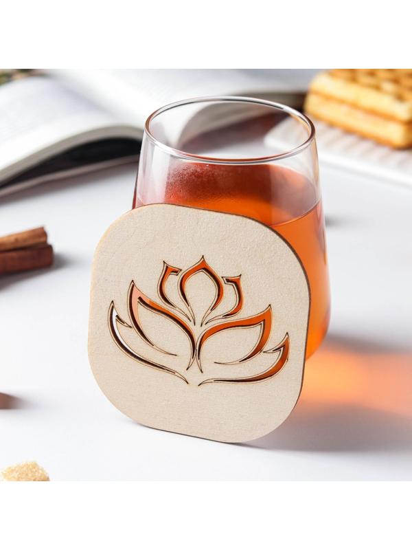 Подставка под горячее «Священный лотос», 9×8,6 см