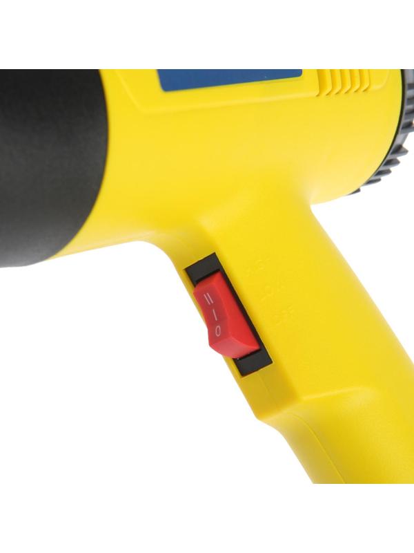 Строительный фен ТУНДРА, 2000 Вт, 250-500 л/мин, 350/600°С