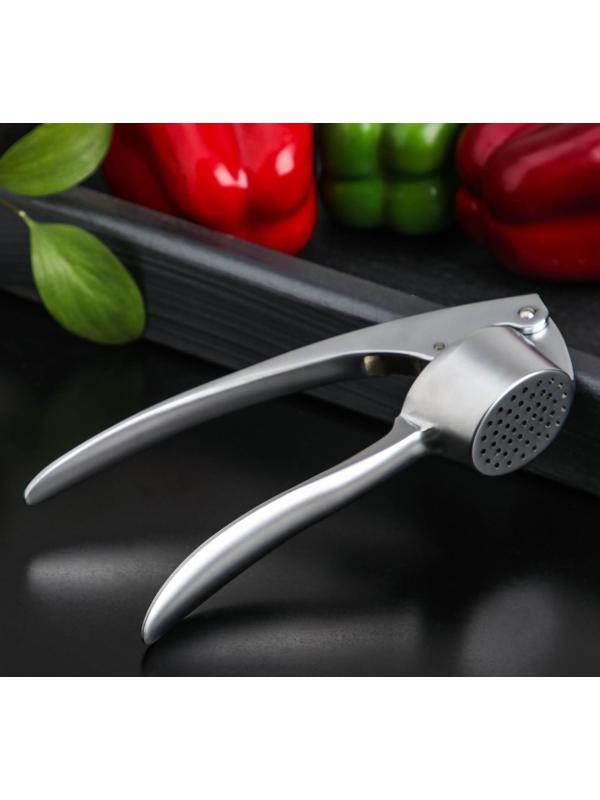 Пресс для чеснока Magistro Volt, нержавеющая сталь, цвет серебряный