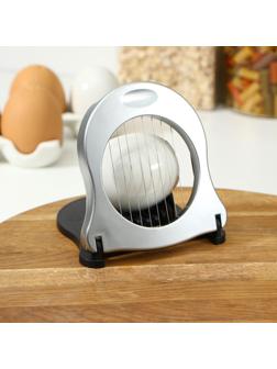 Яйцерезка Magistro Volt, нержавеющая сталь, цвет серебряный, чёрный