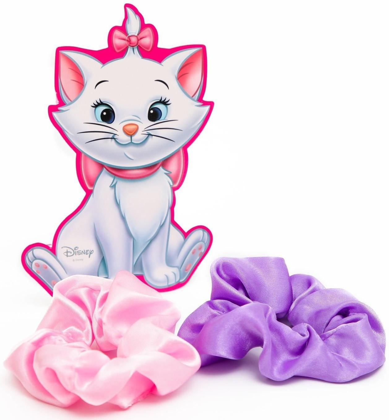 Резинки атласные для волос 2 шт, Коты аристократы