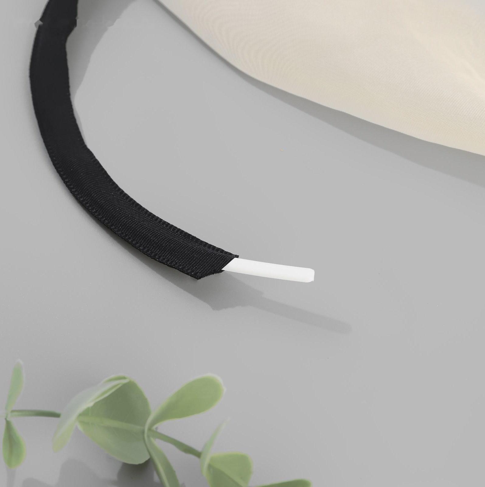 Лента тоннельная, двухстрочная, 10 мм, 10 ± 0,5 м, цвет чёрный