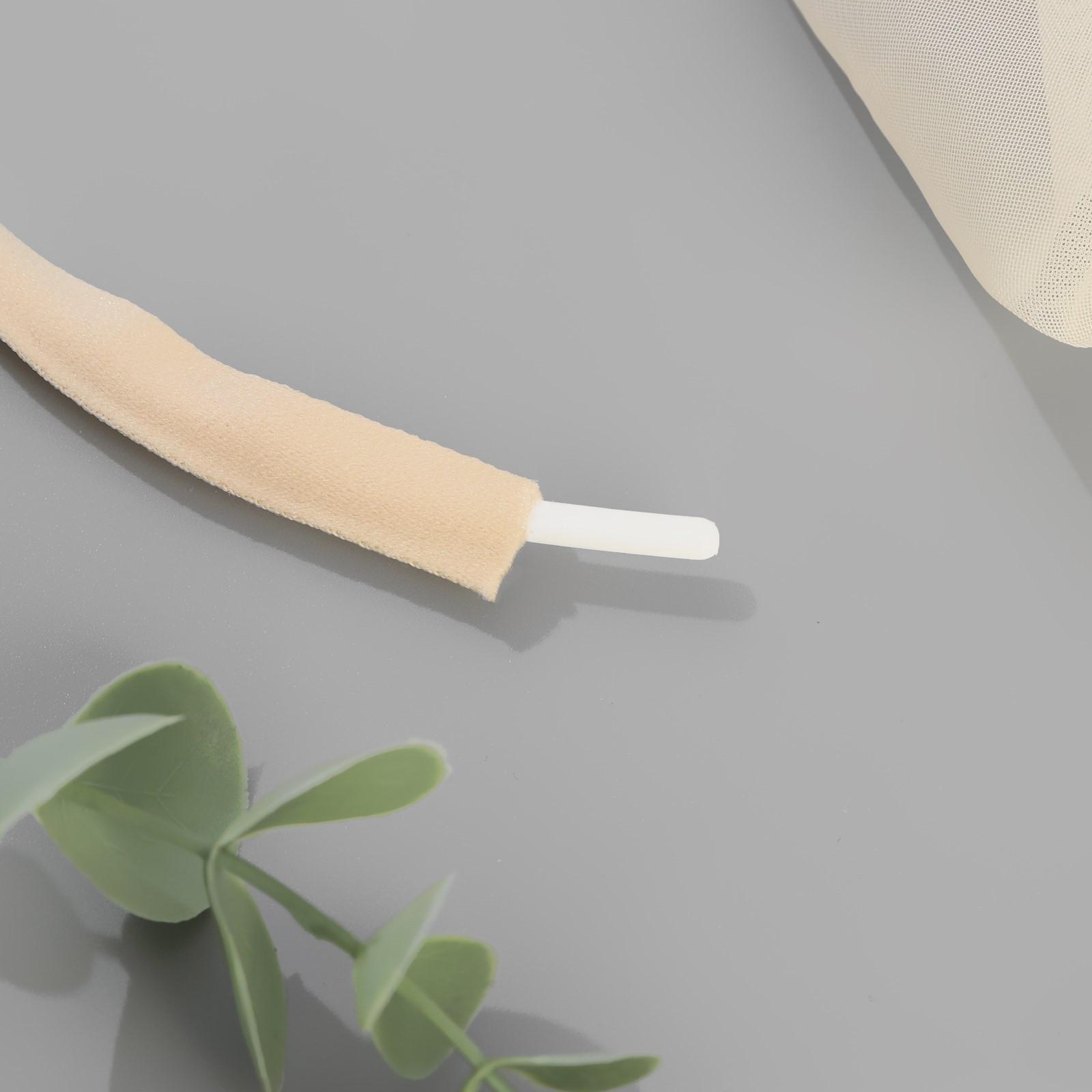 Лента тоннельная, двухстрочная, 10 мм, 10 ± 0,5 м, цвет бежевый