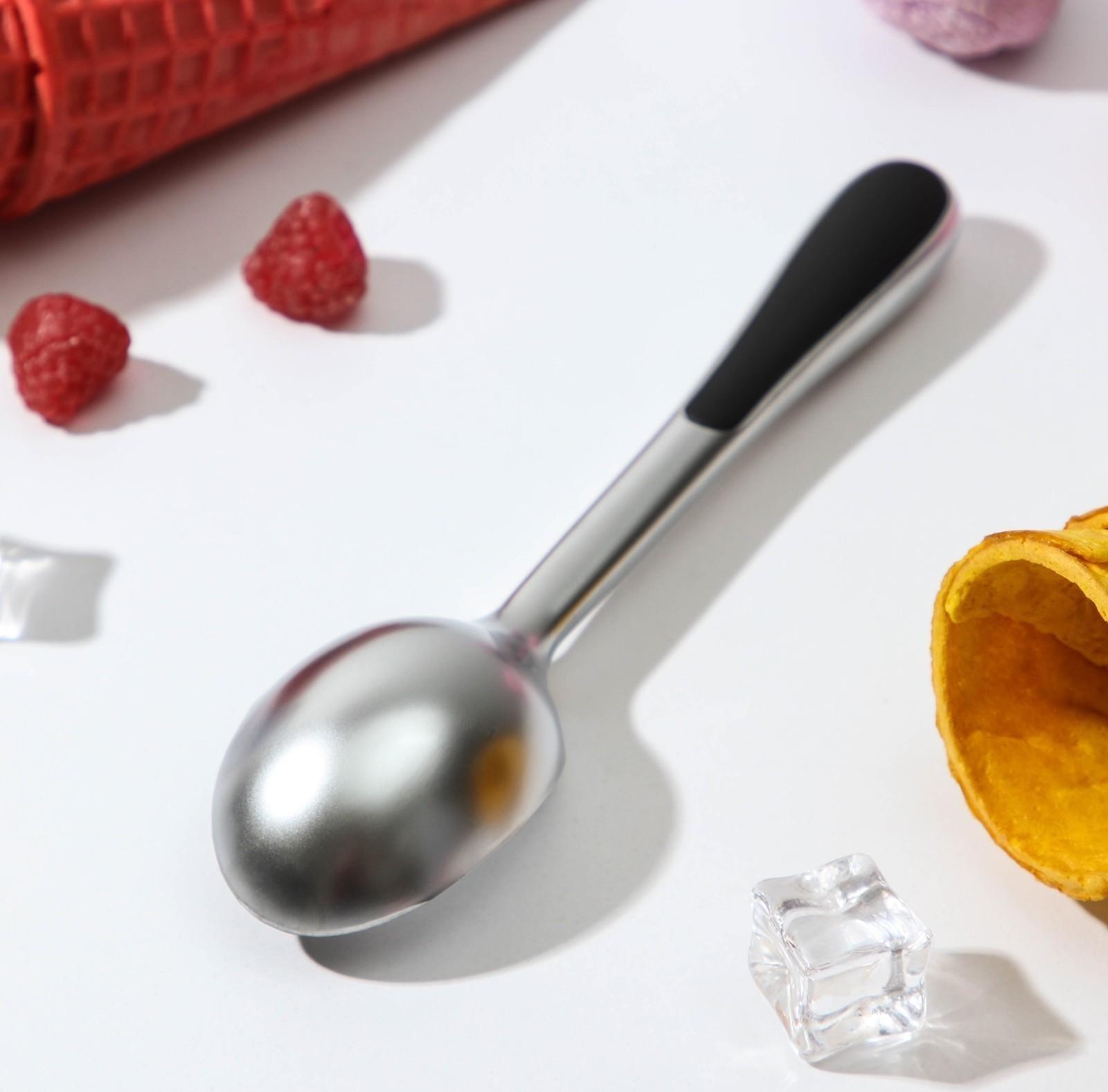 Ложка для мороженого Magistro Dali, 17×4×2,3 см, нержавеющая сталь