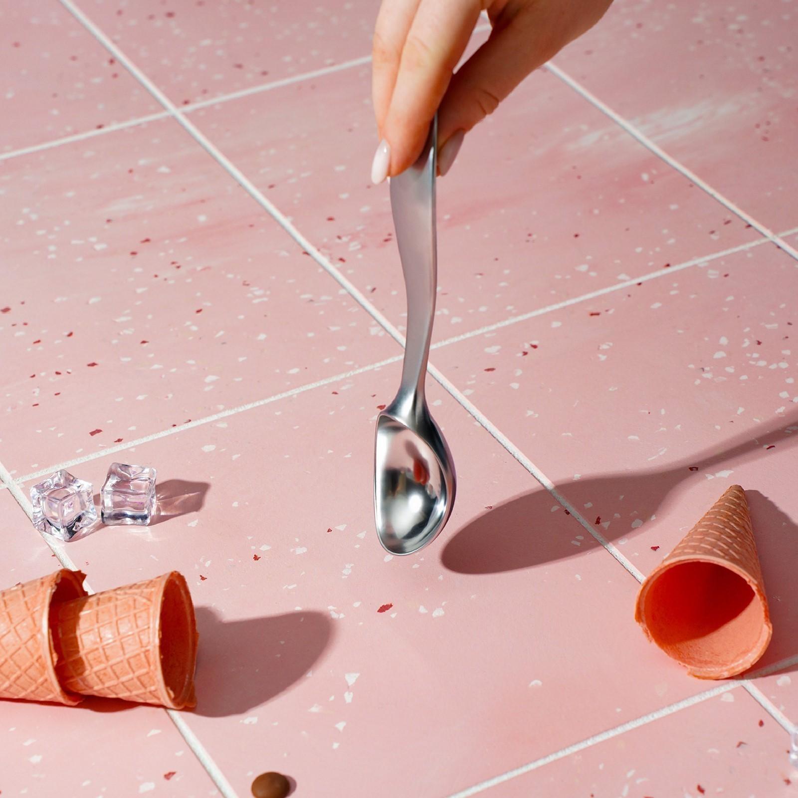 Ложка для мороженого Magistro Volt, 17,3×4,2×2,3 см, нержавеющая сталь, цвет серебряный