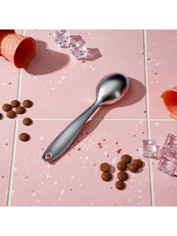 Ложка для мороженого Magistro Volt, 17,3×4,2×2,3 см, нержавеющая сталь, цвет серебряный