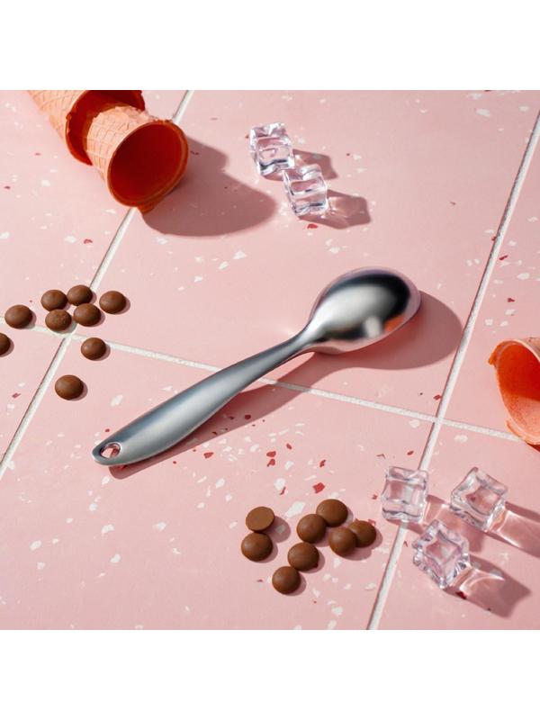 Ложка для мороженого Magistro Volt, 17,3×4,2×2,3 см, нержавеющая сталь, цвет серебряный