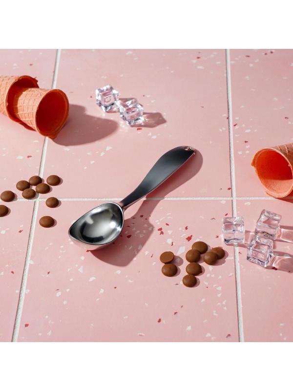 Ложка для мороженого Magistro Volt, 17,3×4,2×2,3 см, нержавеющая сталь, цвет серебряный