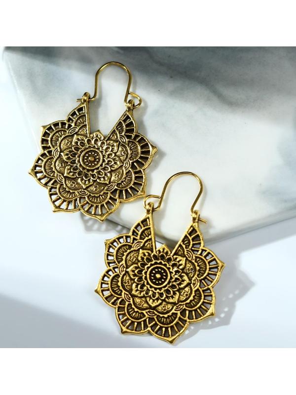 Серьги металл 