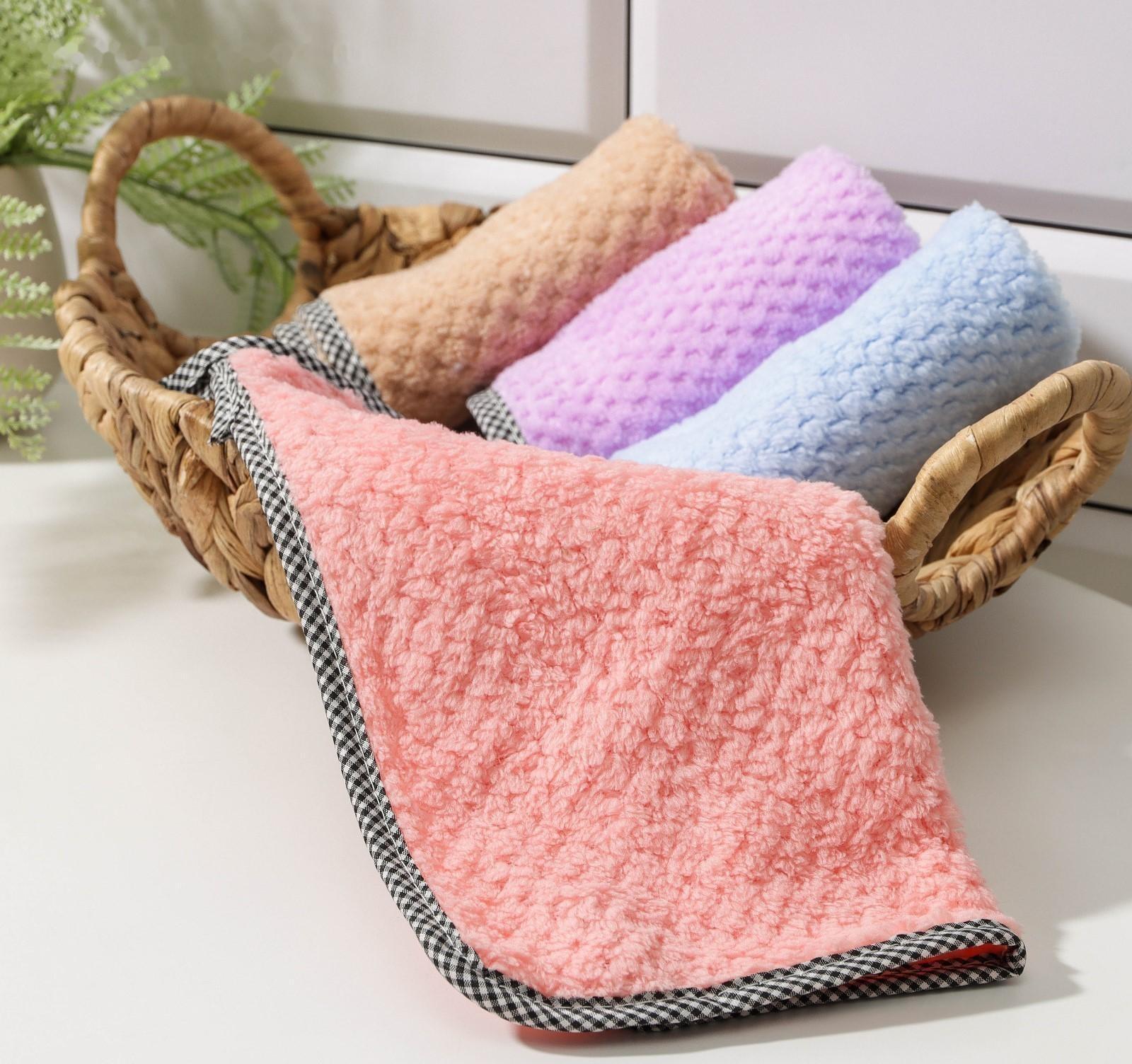 Салфетка микрофибра Доляна «Уют», 25×25 см, цвет МИКС