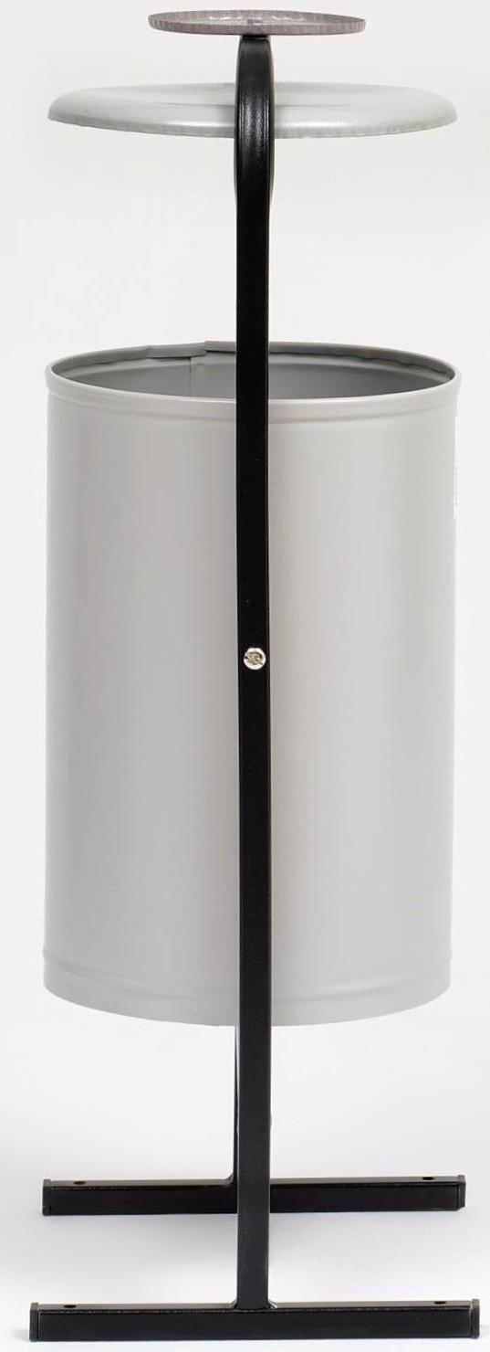 Урна уличная «Космос» серая, 21 л