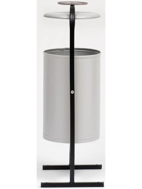 Урна уличная «Космос» серая, 21 л