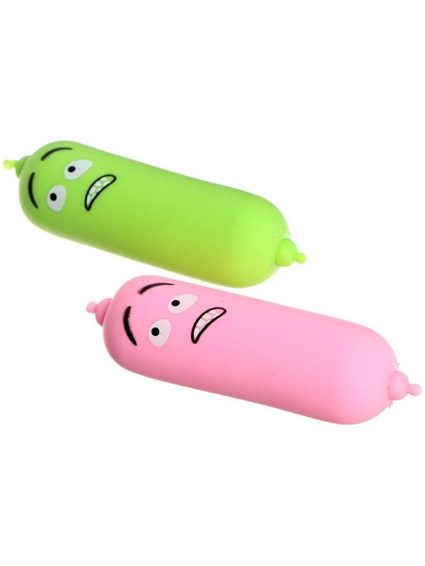 Тянущаяся игрушка-антистресс «Сосиска», цвета МИКС