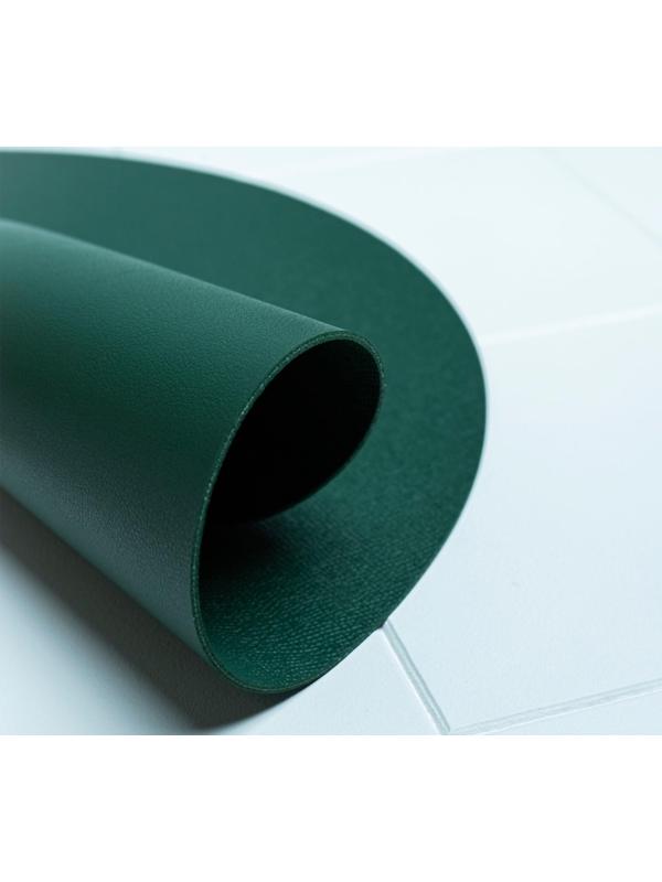 Салфетка сервировочная на стол «Тэм», d=35 см, цвет зелёный