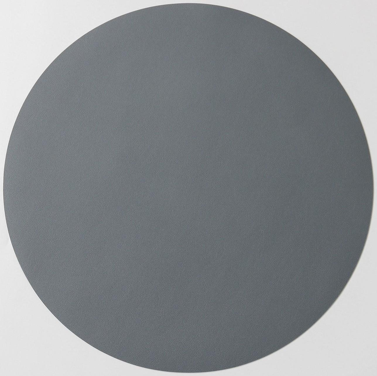 Салфетка сервировочная на стол «Тэм», d=35 см, цвет тёмно-серый