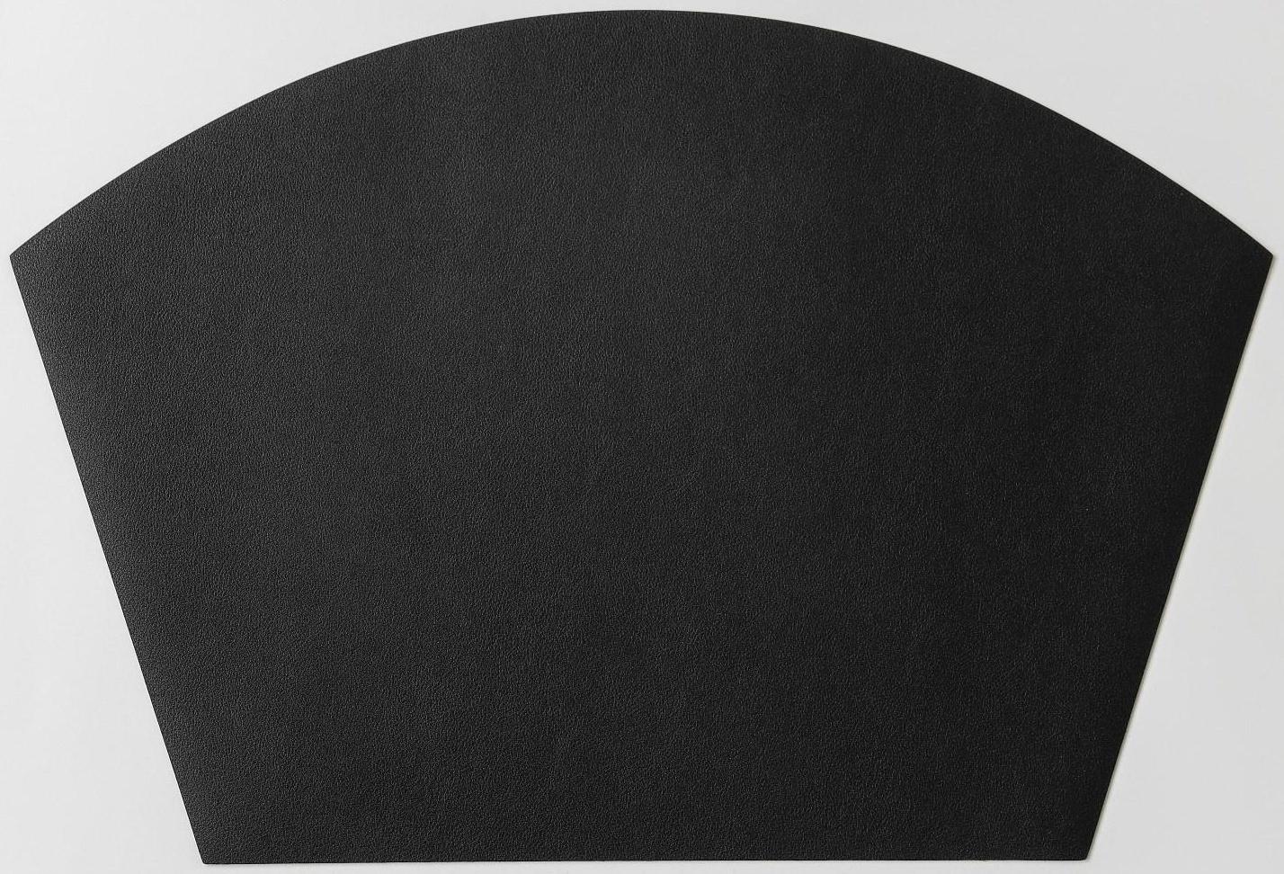 Салфетка сервировочная на стол «Тэм», 30×44 см, цвет чёрный