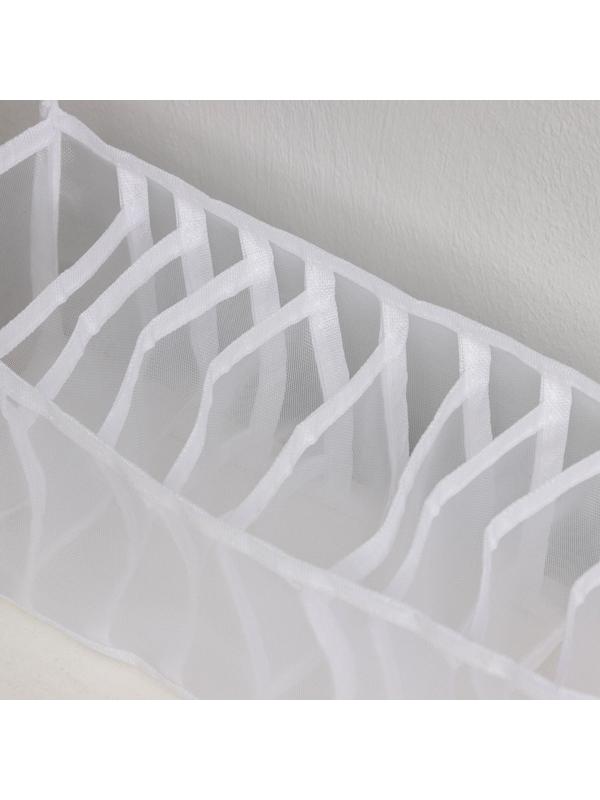 Органайзер для хранения белья «Пыльца», 11 отделений, 32×10×12 см, цвет белый