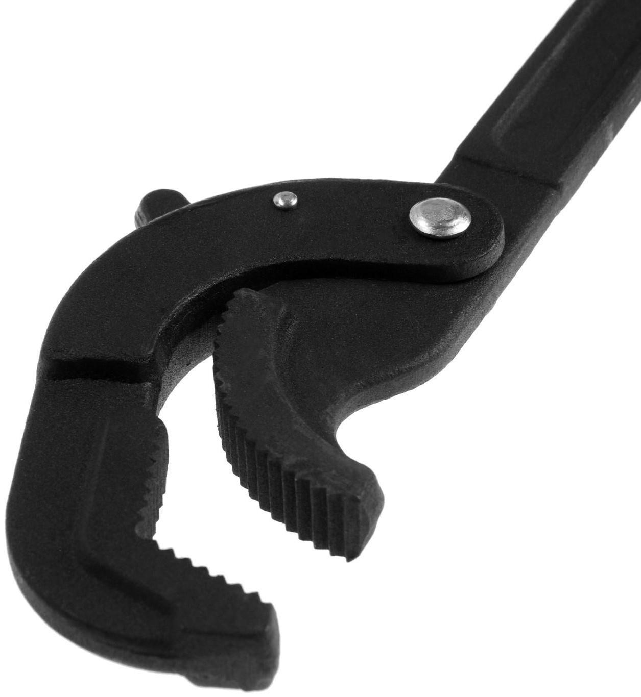 Ключи самозажимные ТУНДРА, 45 сталь, раскрытие 14 - 27 мм, 30 - 63 мм, 265 и 380 мм, 2 шт.