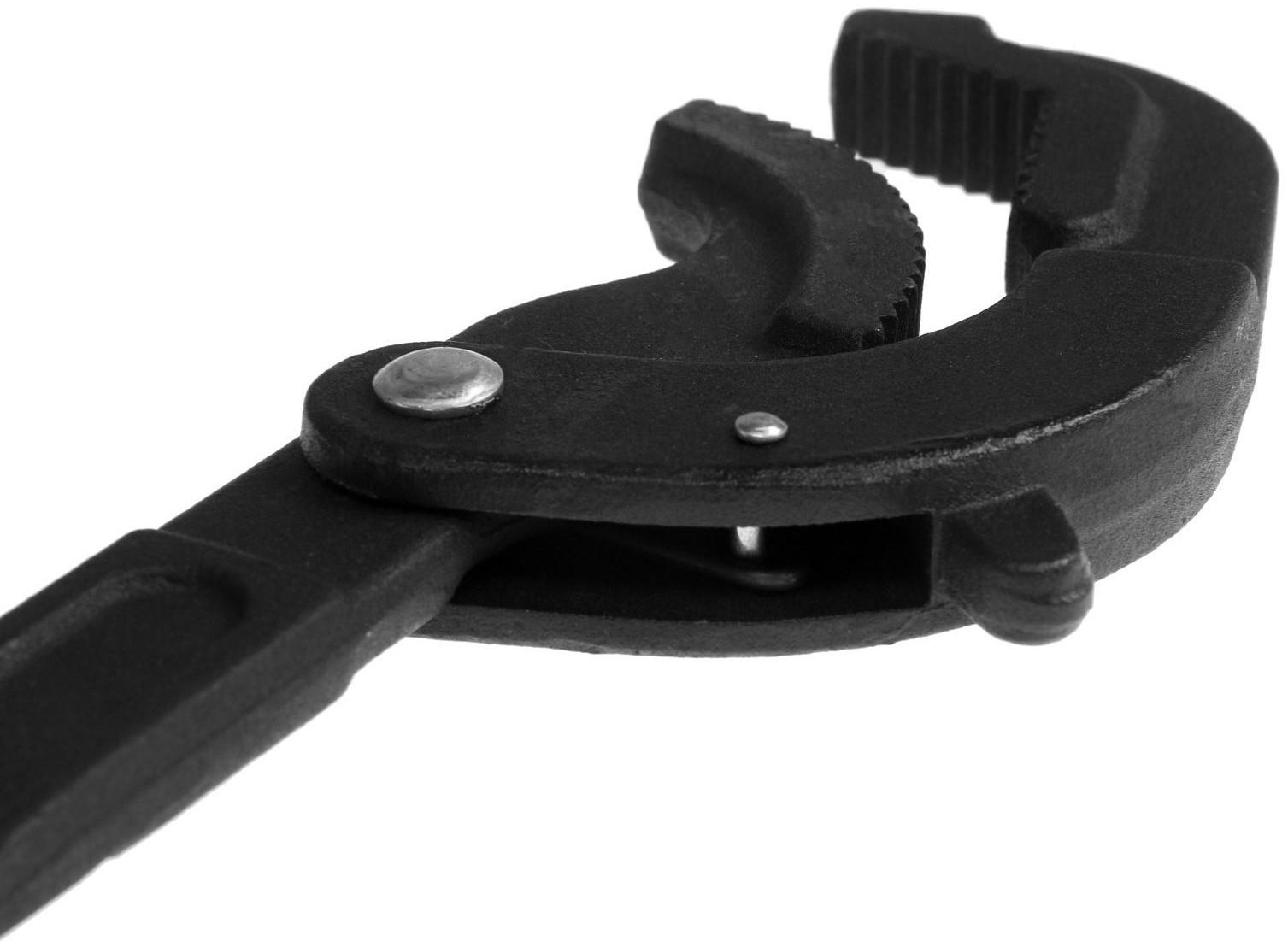 Ключи самозажимные ТУНДРА, 45 сталь, раскрытие 14 - 27 мм, 30 - 63 мм, 265 и 380 мм, 2 шт.