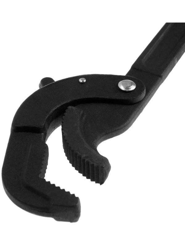 Ключи самозажимные ТУНДРА, 45 сталь, раскрытие 14 - 27 мм, 30 - 63 мм, 265 и 380 мм, 2 шт.