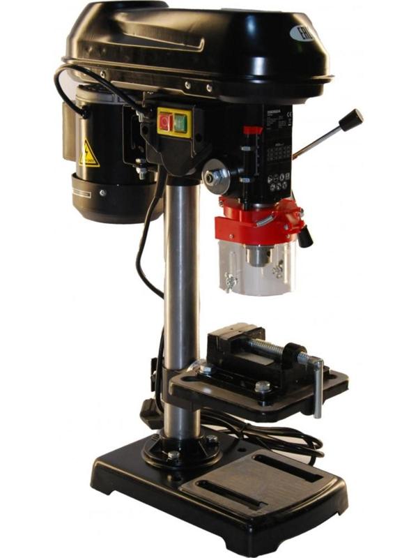 Станок сверлильный Zitrek DP-82, с тисками, 400 Вт, 9 скоростей, 500-2600 об/мин, d=13 мм