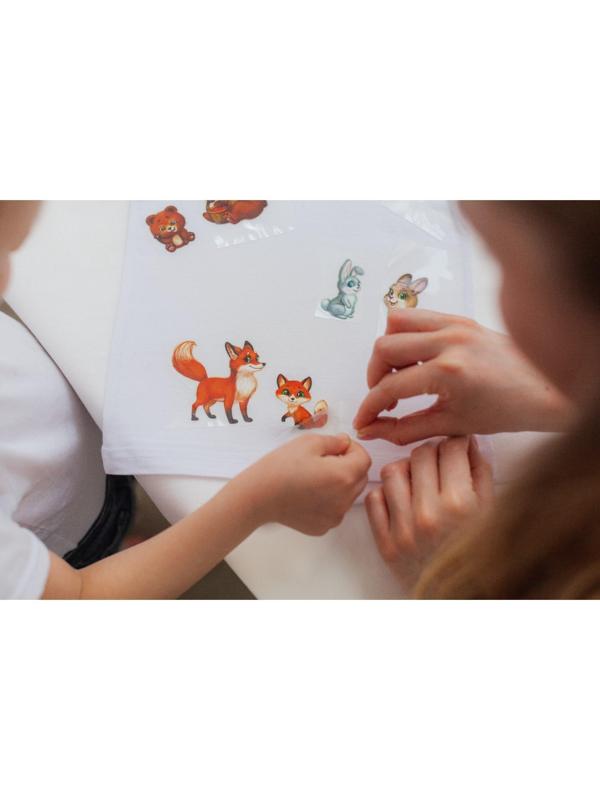 Термотрансфер «Мамы с малышами», 19,5 × 21 см, 4 дизайна