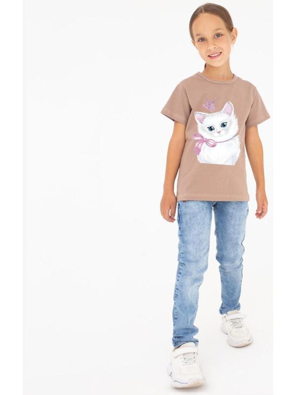 Термотрансфер с блёстками «Кошка принцесса», 15 × 20 см