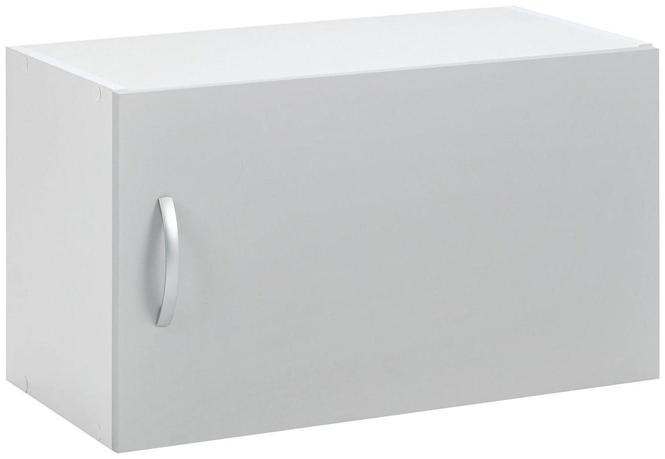 Шкаф навесной Мальма 600х300х360 Светло-серый/Белый