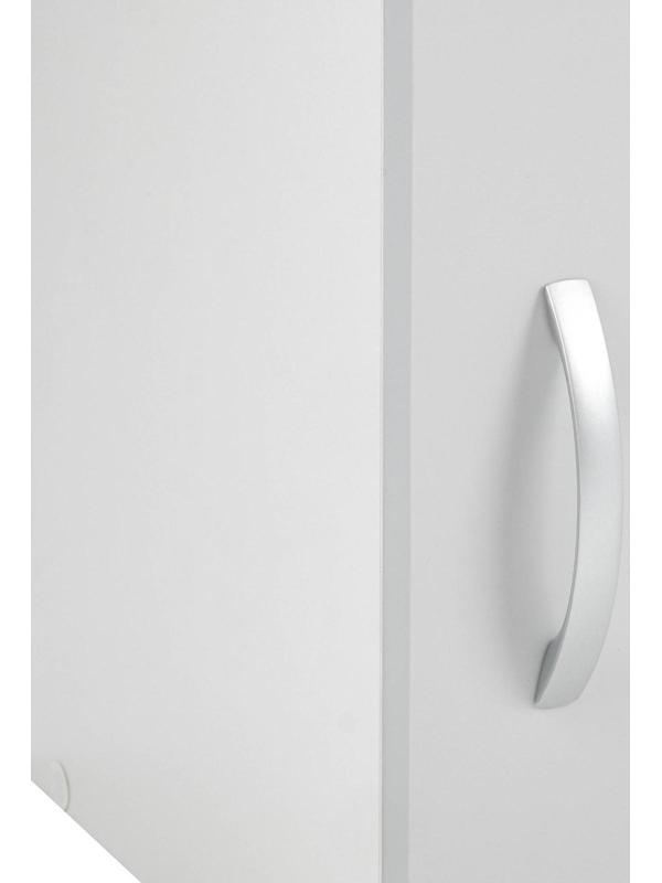 Шкаф навесной Мальма 600х300х360 Светло-серый/Белый