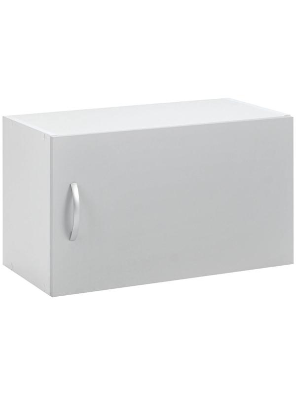 Шкаф навесной Мальма 600х300х360 Светло-серый/Белый