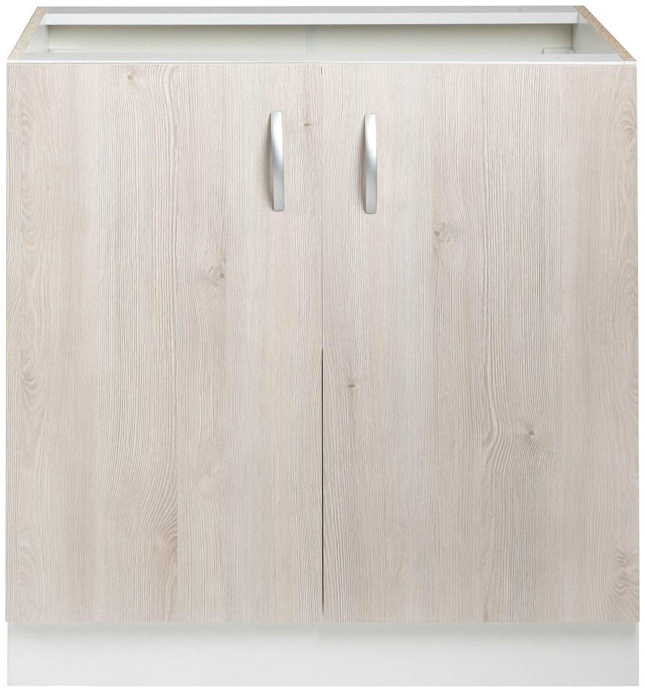 Шкаф напольный Комфорт 800х580х820 Сосна Аланд/Белый