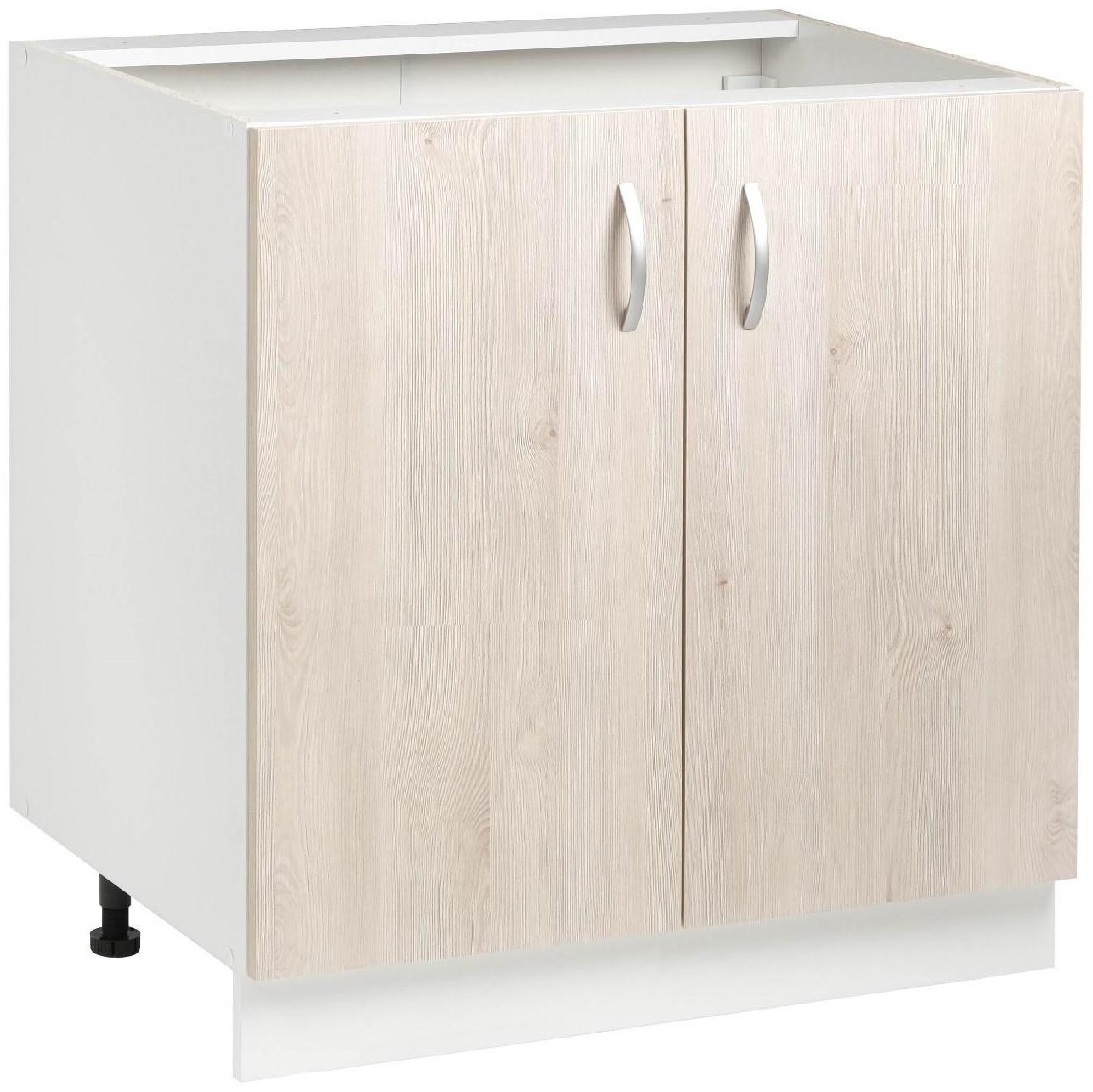 Шкаф напольный Комфорт 800х580х820 Сосна Аланд/Белый