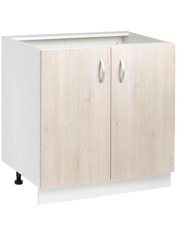 Шкаф напольный Комфорт 800х580х820 Сосна Аланд/Белый