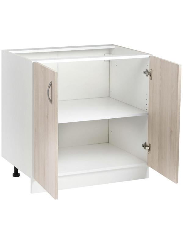 Шкаф напольный Комфорт 800х580х820 Сосна Аланд/Белый