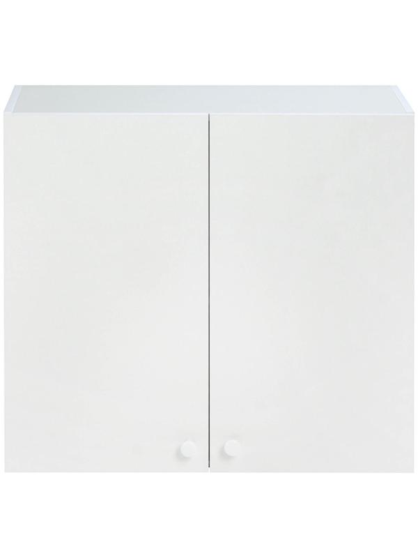 Шкаф навесной Гамма 800х300х720 Белый/Белый