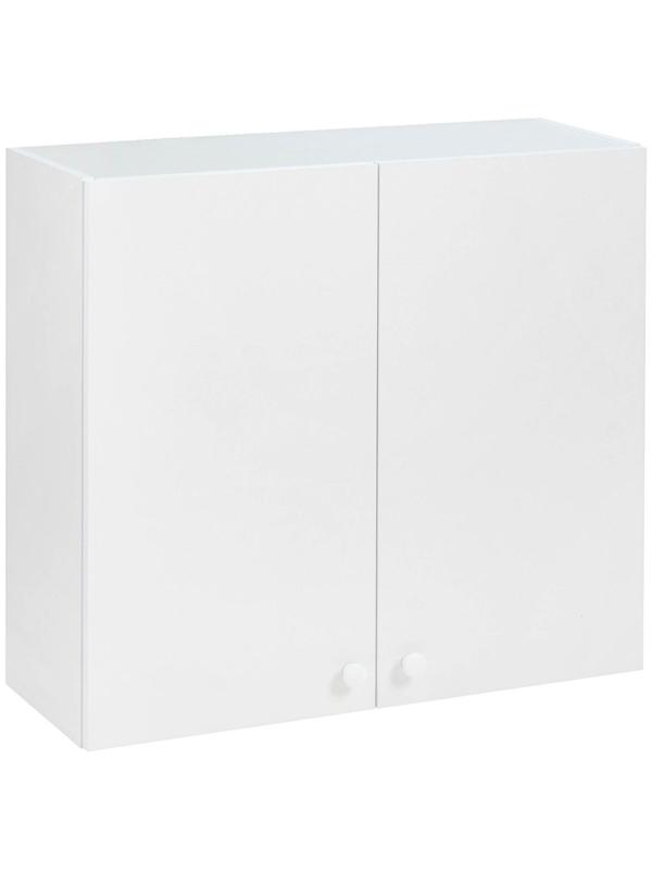 Шкаф навесной Гамма 800х300х720 Белый/Белый