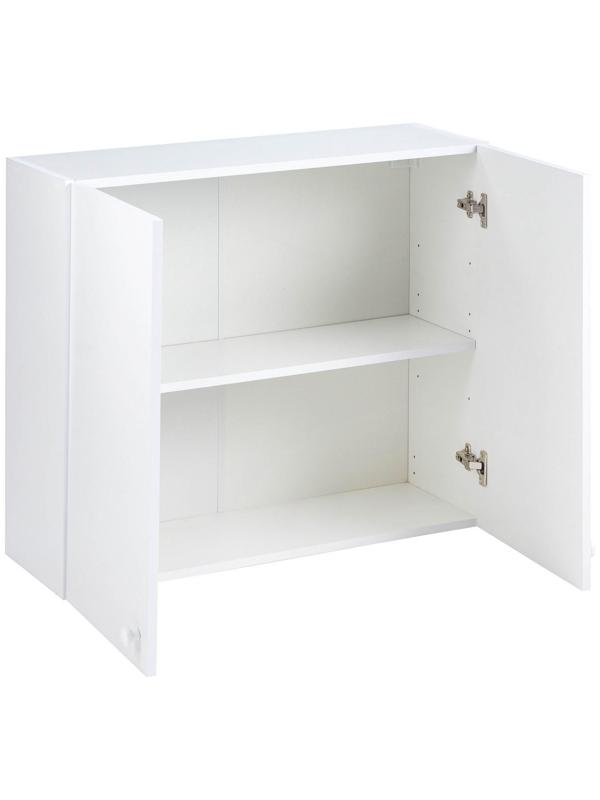 Шкаф навесной Гамма 800х300х720 Белый/Белый