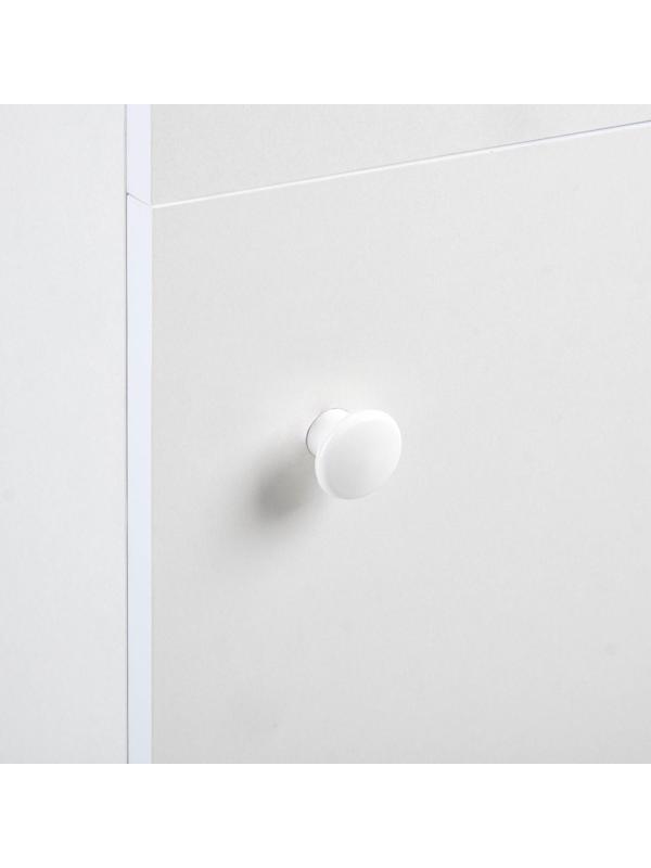 Шкаф напольный с 1 ящиком Гамма 600х580х820 Белый/Белый