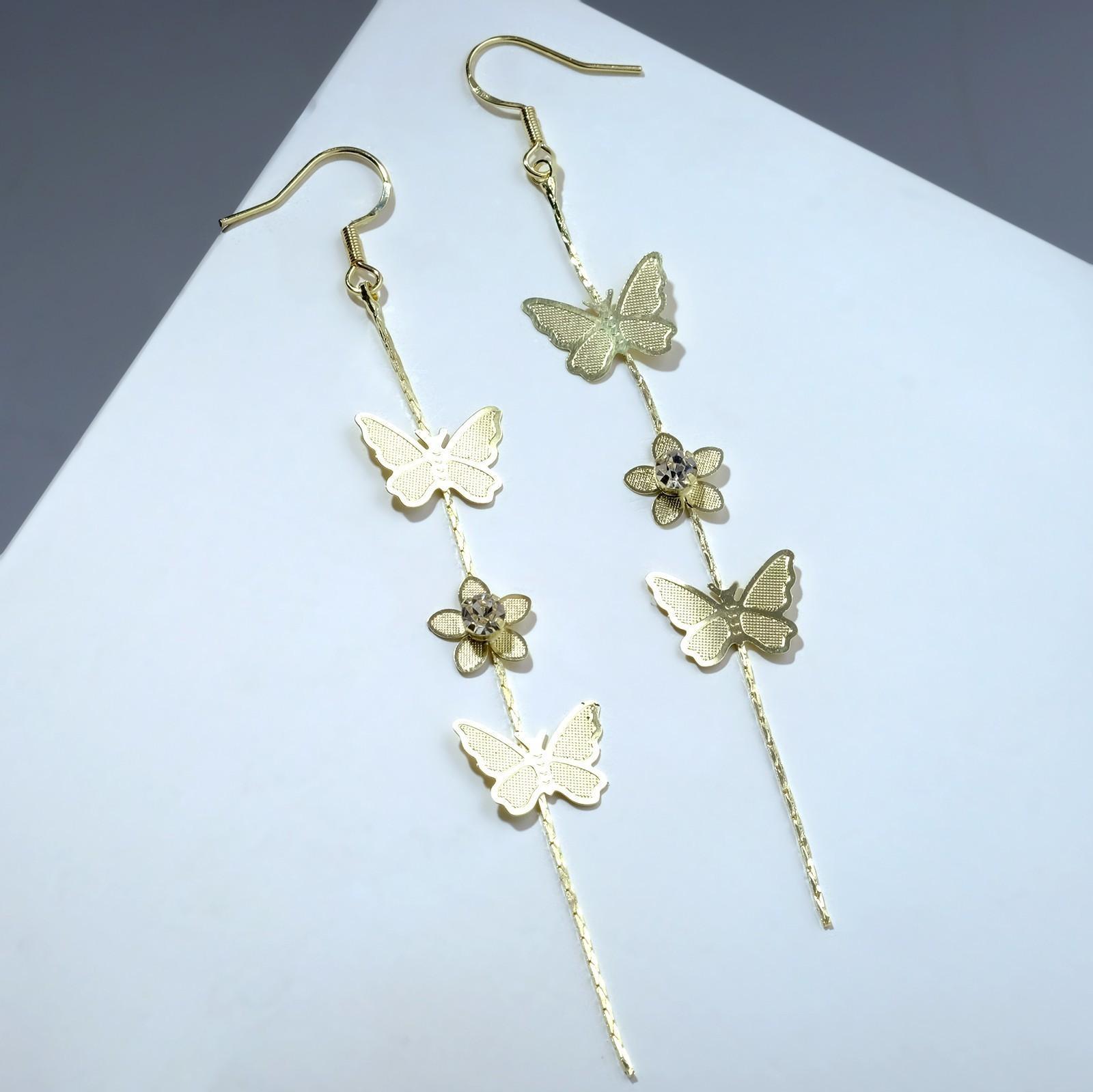 Серьги висячие 