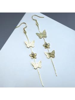 Серьги висячие 