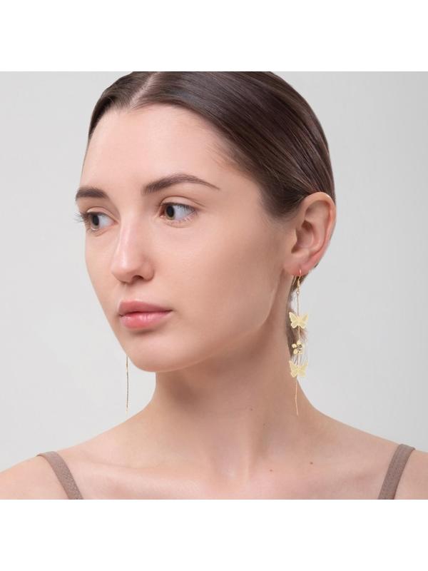 Серьги висячие 