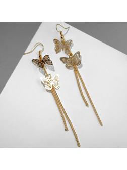 Серьги висячие 