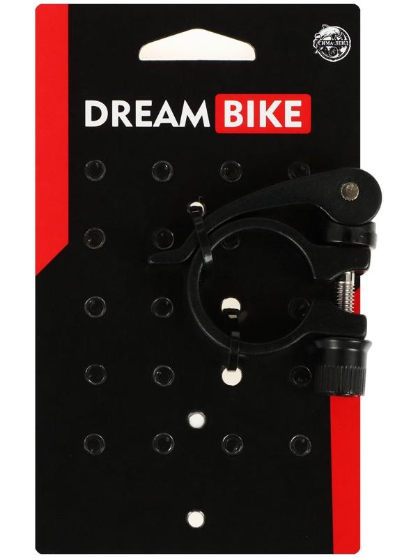 Хомут подседельный Dream Bike 31,8 мм, цвет чёрный