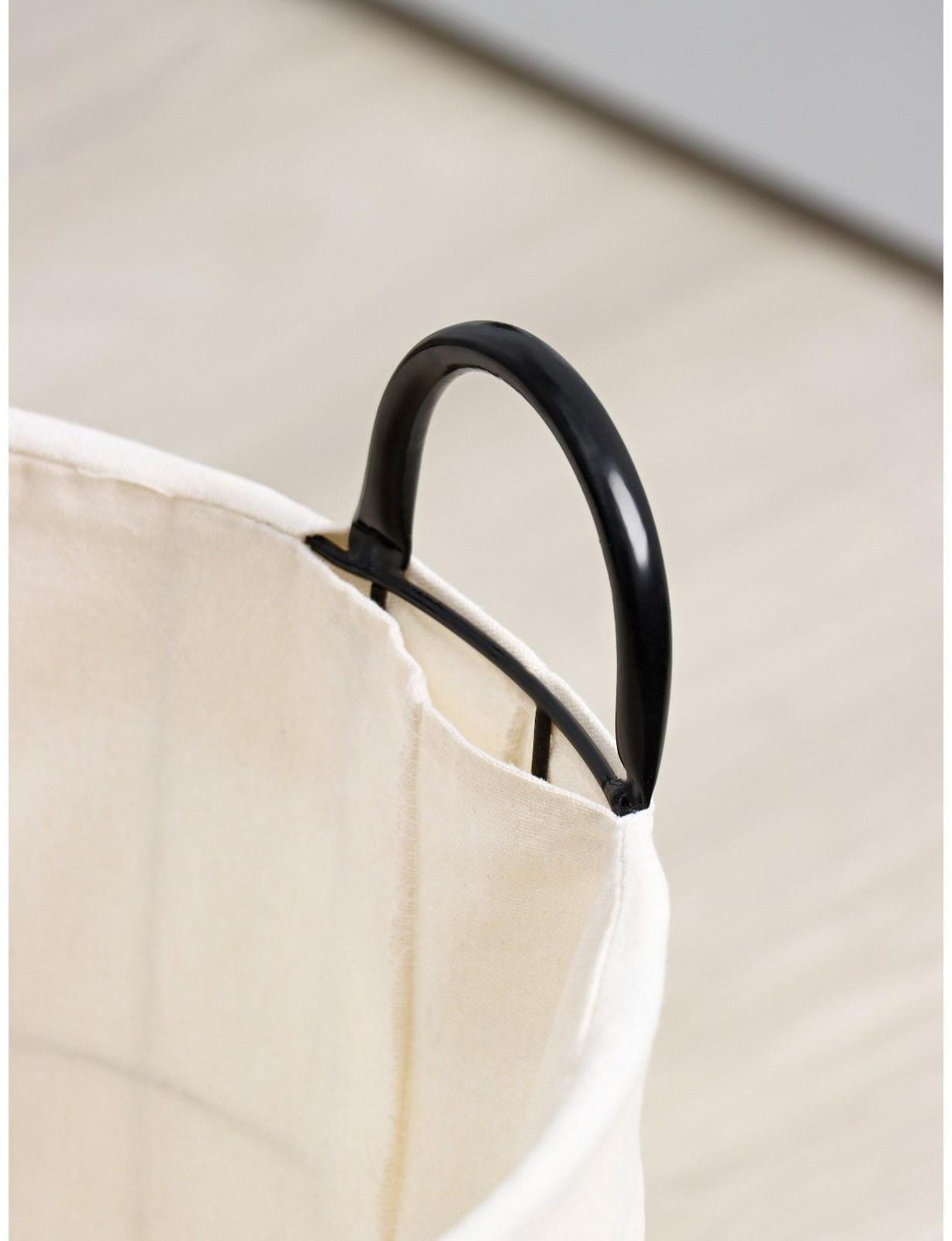 Корзина для белья круглая Доляна «Лофт», 35×40 см