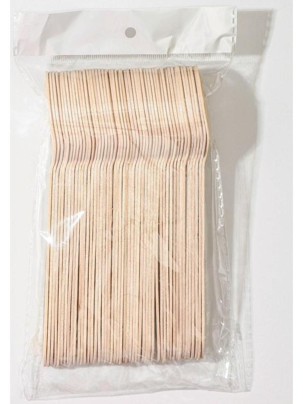 Ложка деревянная, 16 см, фасовка 50 шт