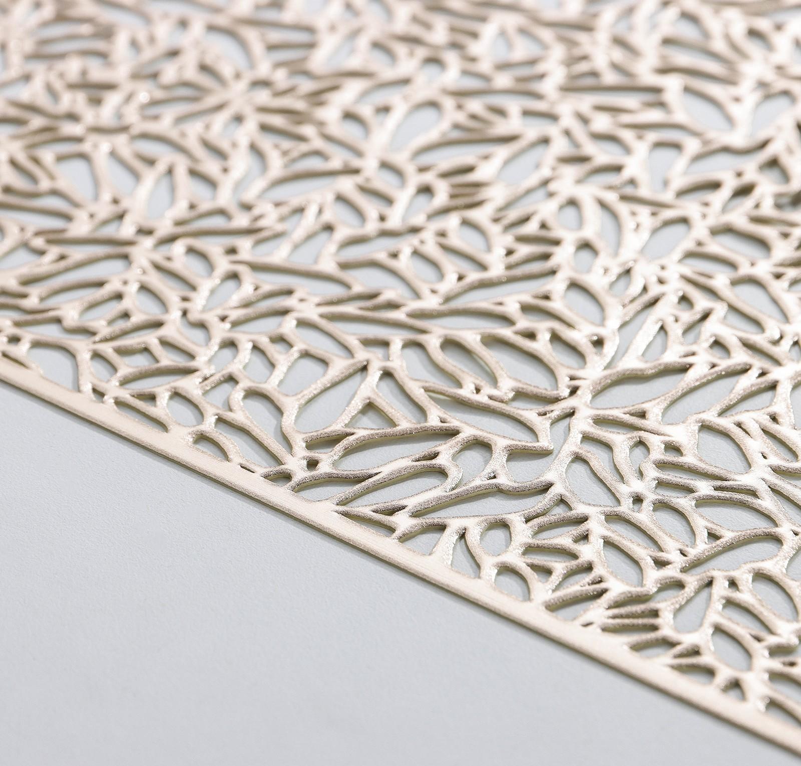 Дорожка на стол Доляна «Манифик», 30×150 см, цвет золотой