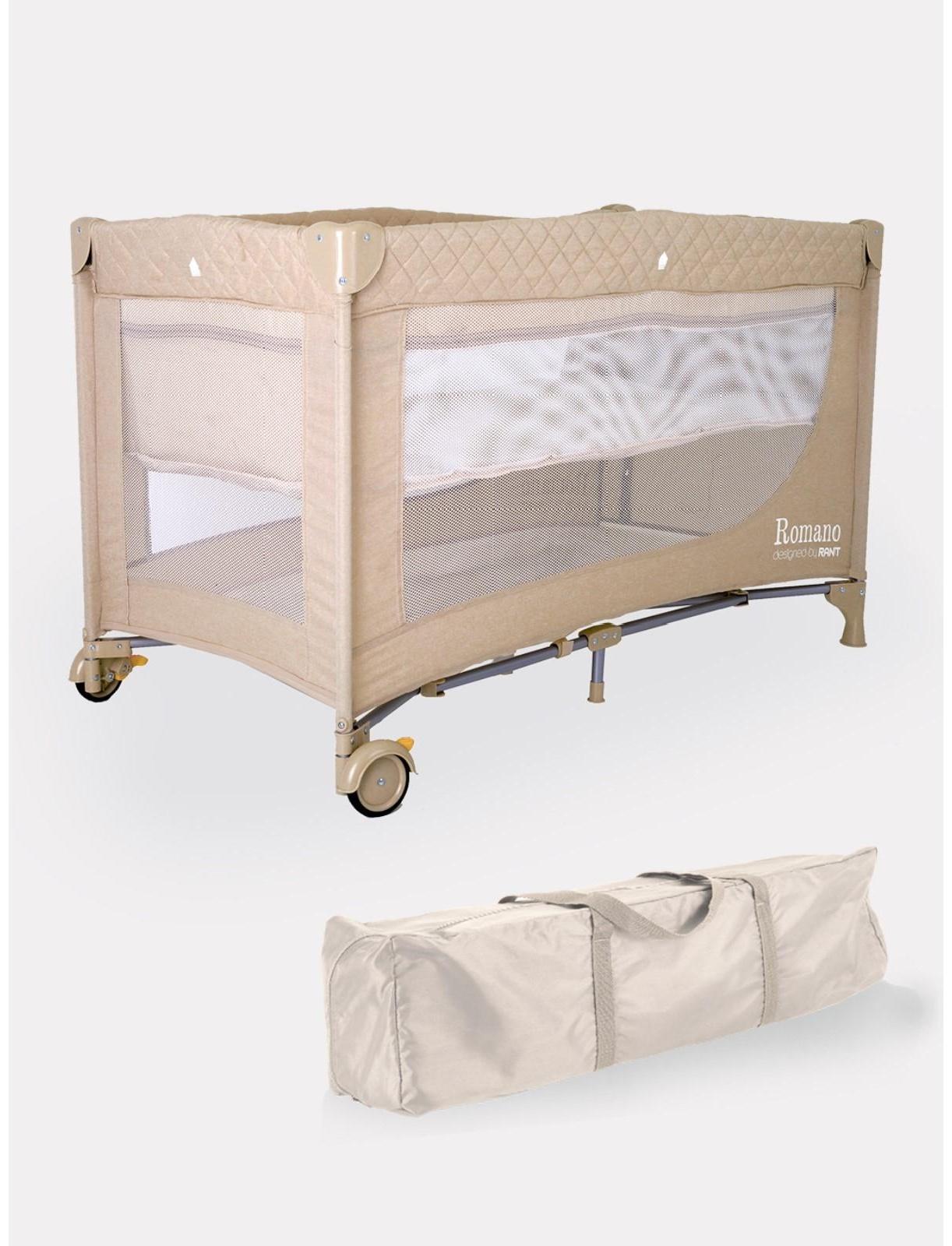 Манеж детский Rant Romano, цвет бежевый